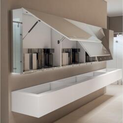 SAPHO TOWEL tükrösszekrény, 1000mm, automata csapteleppel, szappan- és papírtörlőadagolóval (MUM000118) (MUM000118)