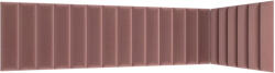 Eltap Quadratta 210x90x60 kárpitozott panel, hamvas - smartbutor