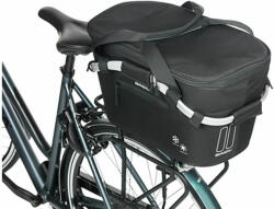 Basil hátsó kosár Classic Carry All ISO Rear Basket, MIK 2.0 adapterrel (TBA 70173), hőszigetelt, fekete (BA11352)