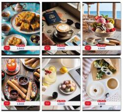 Herlitz Taste the Globe A4 87-32 kockás füzet (400200724) - tintasziget