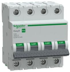 Schneider Electric EZ9F57440 EASY9 PRO Kismegszakító 6kA, 4P, C, 40A