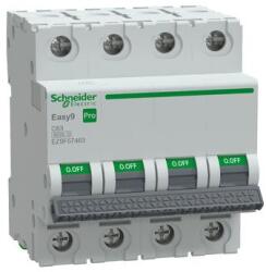 Schneider Electric EZ9F57463 EASY9 PRO Kismegszakító 6kA, 4P, C, 63A