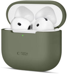 Tech-Protect Apple AirPods 4 Tok - Tech-Protect Silicone - Olíva (WR-192930)