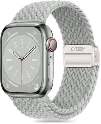 Tech-Protect Apple Watch 40 / 41 / 42 mm Szíj - Tech-Protect Nylon - Szürke (WR-194968)