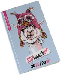  Reálszisztéma Diáknaptár 2025/2026 heti beosztású naptár, láma (5313-63)