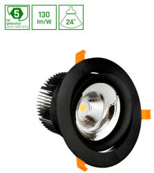 spectrumLED CEL MONA 4 830 27W 230V 24deg Fekete MESH (WOJP11694)