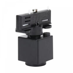 SpectrumLED SPS2 ADAPTER SLIM 3PHASE WITH SOCKET Fekete SPECTRUM (WOJ07045)