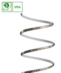 spectrumLED LED szalag 2835 12V 120LED 9, 6W/m 730lm/m WW 8mm IP54 5YR 5m roll (WOJ12211_ROLL)