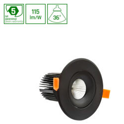 spectrumLED CEL MONA 2 930 27W 230V 36deg Fekete MESH (WOJP11554)