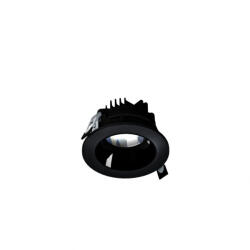 spectrumLED MIRROR - MODEL S - süllyezetett DOWNLIGHT ADJUSTABLE LIGHTING DIRECTION 8W 30DEG 95X45 MM Fekete (WLD20031_ZASILACZ)