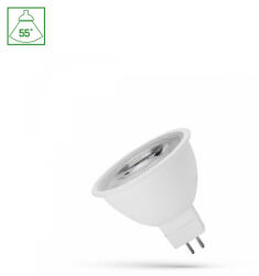spectrumLED Led Mr16 12v 6w Smd 55deg Cw With Lens Spectrum (woj14100_55st)