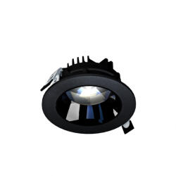 spectrumLED MIRROR - MODEL M - süllyezetett DOWNLIGHT, ADJ. DIRECTION 14W 30DEG 130X58 MM, Fekete (WLD20032_ZASILACZ)