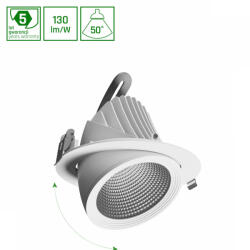 spectrumLED Sal Silena 2 830 27w 230v 50deg White With Emergency Module (wojp09756)