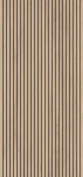 Seramiksan Gresie rectificata portelanata, tip riflaj lemn, Sagano Almond Dark Line 904916, 60x120 cm, maro, finisaj mat (8698541074714)
