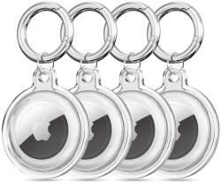 Tech-Protect 4x кaлъфи за Apple Airtag от Tech Protect Icon - Прозрачни (5906302360765)