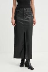 Levi's szoknya fekete, maxi, egyenes, A9309 - fekete 26