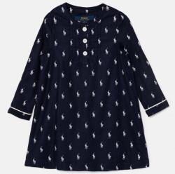 Ralph Lauren gyerek pamut hálóing sötétkék, mintás, 3P0197 - sötétkék 117-123 - answear - 38 990 Ft