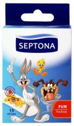 Septona Plasturi pentru copii cu motive de eroi (15 buc)