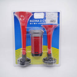 TRIMMER Claxon auto 2 trompete, compresor aer inclus, 12V (TRC005)