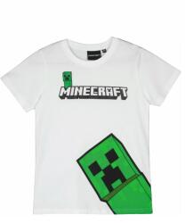 Setino Fiú póló Minecraft - fehér Méret - gyermek: 134