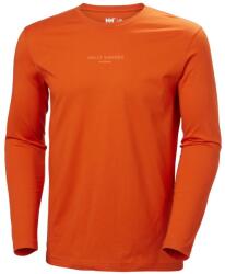 Helly Hansen CLASSIC LOGO HOSSZÚ UJJÚ PÓLÓ, narancs, M (79282_280-M)