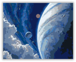  Neptunusz és Holdjai - számfestő készlet