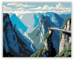  Tianmen-hegy Légies Ösvénye - számfestő készlet