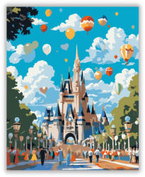 Számfestő Disney World Vidám Nap - számfestő készlet (crea7065)