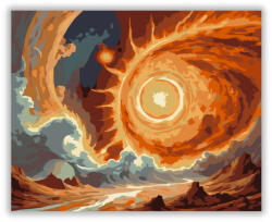  Napkitörés Mozgásban - számfestő készlet