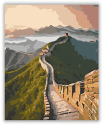  Hajnali Fények a Nagy Falnál - számfestő készlet