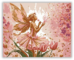  Virág Tündér és Csillámpor - számfestő készlet