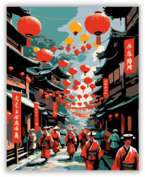 Számfestő Hagyományos Shinto Felvonulás - számfestő készlet (crea7019)