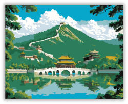 Számfestő Beijing Nyári Palota Harmóniája - számfestő készlet