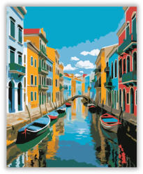  Recife Koloniális Csatornái - számfestő készlet