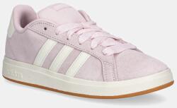 adidas gyerek velúr sportcipő GRAND COURT 00s rózsaszín, JP5895 - rózsaszín 35