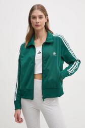Adidas felső Adicolor Classics Firebird zöld, női, nyomott mintás, JC8262 - zöld S