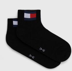 Tommy Jeans Tommy Hilfiger zokni 2 db fekete - fekete 39/42 - answear - 3 490 Ft