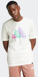 Adidas Graphic Tee Tricou Alb JJ4020 (JJ4020)