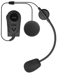 SBS TEEARSETMONOMOTOBTK mono vezeték nélküli headset motoros sisakhoz - fekete
