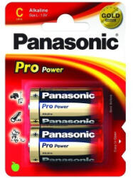 Panasonic Alkaline Pro Power 1.5V Baby elem (C) (2db / blister) (LR14PPG/2BP) (LR14PPG/2BP)
