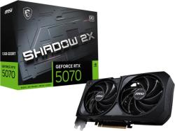 MSI GeForce RTX 5070 SHADOW 2X OC 12GB GDDR7 192bit (RTX 5070 12G SHADOW 2X OC) Videokártya