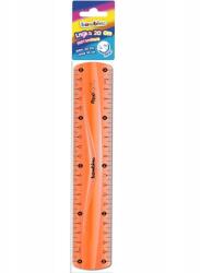 St. Majewski Bambino Flexibilis Vonalzó - 20 cm - Narancssárga 004988