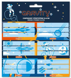 Ars Una Füzetcímke Ars Una 18 db/Csomag Gravity