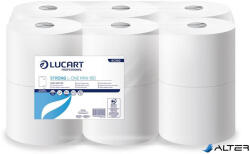 Lucart Toalettpapír, 2 rétegű, 12 tekercses, LUCART 'Strong L-One mini 180', hófehér (812501)