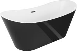 Mexen Montana 150x75 cm black/white/brushed gun metal grey (52011507575-66)
