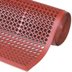 Notrax® 562RD Sanitop Red - Gumi rácsszőnyeg préselt élekkel Méret: 91cm x 594cm