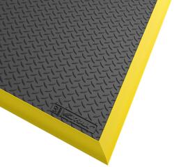 Notrax® 548 Diamond Flex ESD - Antisztatikus fáradásgátló szőnyeg gyémánt mintával - fekete-sárga Méret: 97 cm x 163 cm