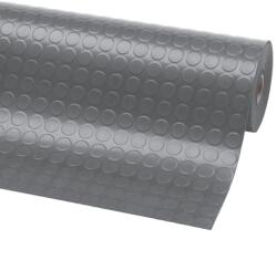 Notrax® 745 Dots 'n' Roll - Buborékgumi futófelület - 3, 5 mm - Szürke Méret: 100cm x 10m