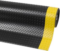 Notrax® 737 Diamond Plate Runner - PVC futófelület tartós, csúszásmentes gyémántmintával - fekete/sárga Méret: 91cm x 22.8m