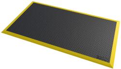 Notrax® 546 Diamond Flex - Fáradásgátló szőnyeg gyémánt mintával - fekete-sárga Méret: 102cm x 163cm